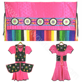 Womens 12-14 Fancy Shawl Outfit