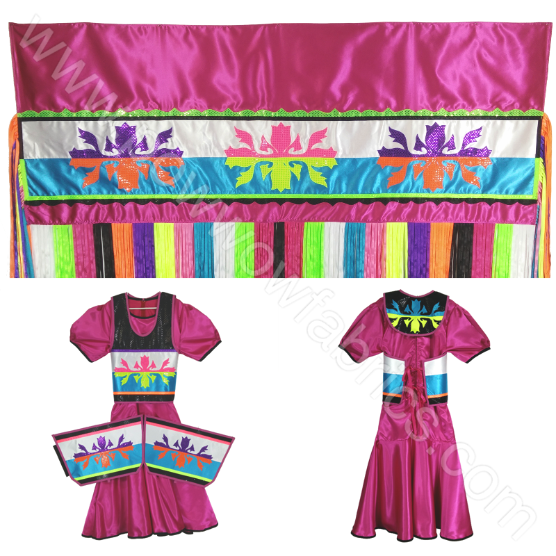 Womens 18-20 Fancy Shawl Outfit
