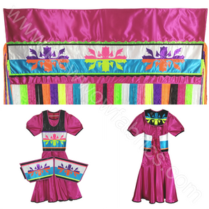 Womens 18-20 Fancy Shawl Outfit