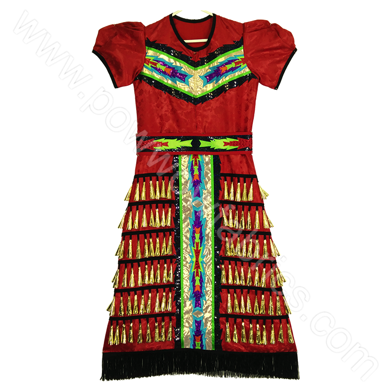 Womens 8-10 Jingle Dress Outfit