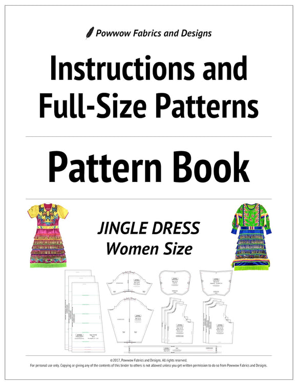 Womens Jingle Dress Outfit Pattern Book