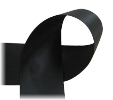 Black - 1-1/2" Ribbon (10 Yard Piece)