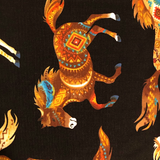 Black: Southwest Horses - Animals/Nature