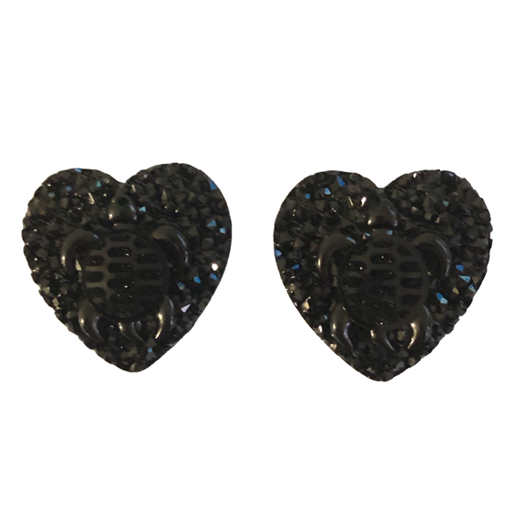 Black Turtle Heart - Gems