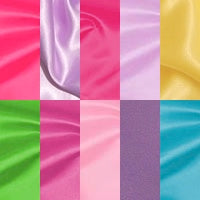 Brights and Lights (Bridal Satin) - Fabric Packs