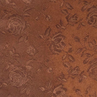 Chocolate - Floral Satin