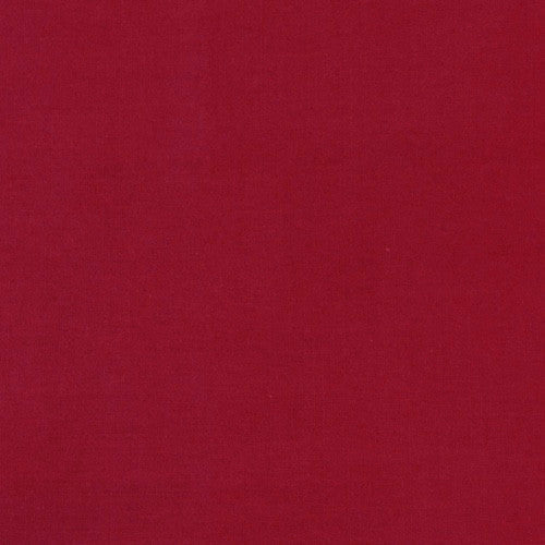 Burgundy - Cotton/Polyester Broadcloth
