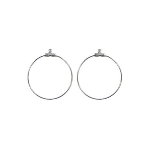 Crimp Hoop (Stainless) - 1" Round
