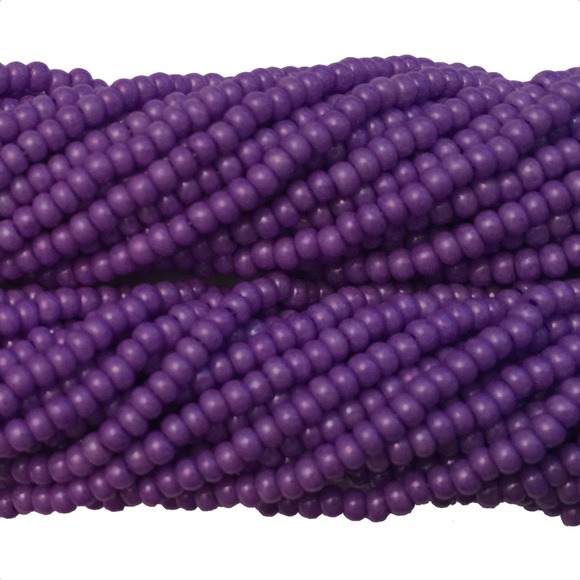 Dark Purple Opaque - Size 10 Seed Beads