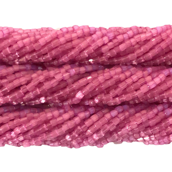 Dark Pink Satin