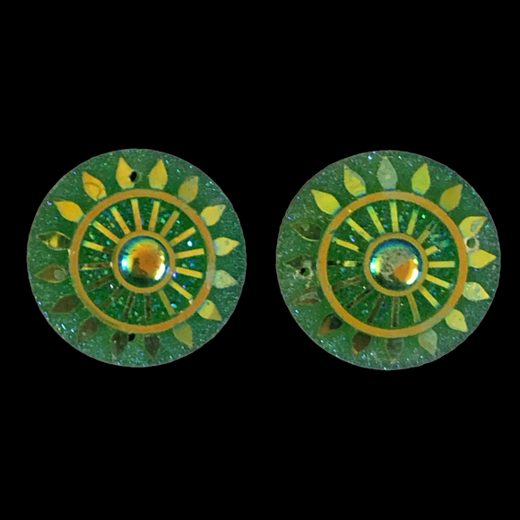 Emerald Geometric Round - Gems