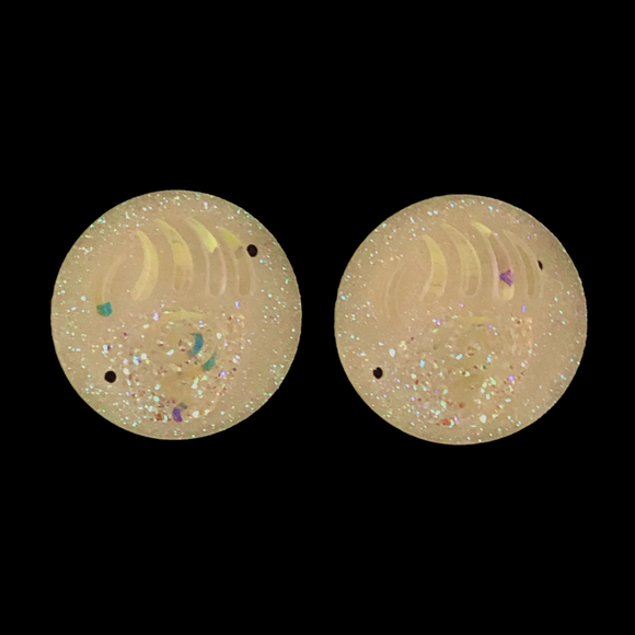 Frost Bear Paw Swirl Round - Gems