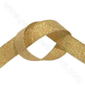 Gold Metallic - 1/2" Metallic Ribbon