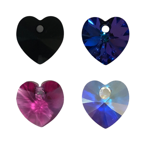11 x 10mm - Heart Pendants