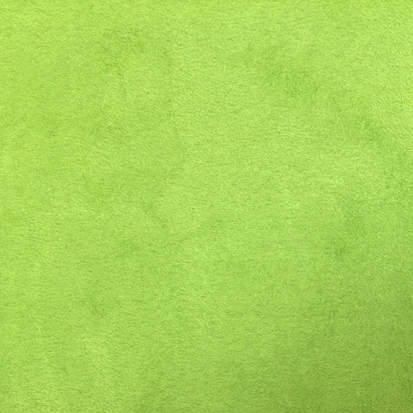Lime Green - Suede Cloth