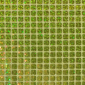 Lime Green - Sparkle Hologram Square
