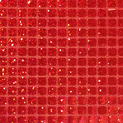 Red - Sparkle Hologram Square