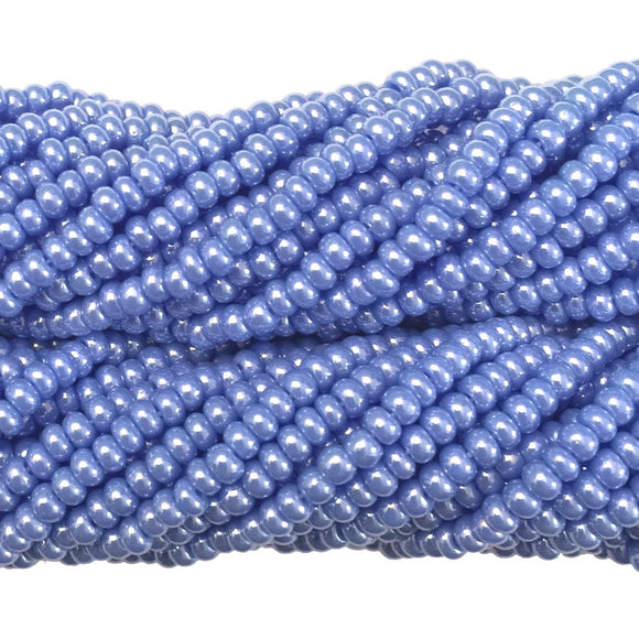 Pale Blue Luster Opaque - Size 10 Seed Beads
