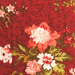 Red #13 - Cotton Calico