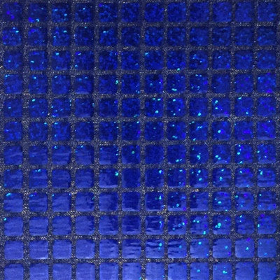 Royal Blue - Sparkle Hologram Square