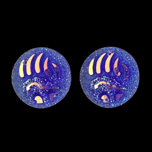 Royal Bear In Paw Round - Gems