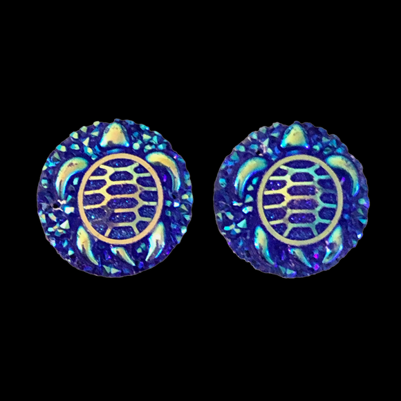 Royal Turtle Round - Gems