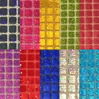 Sparkle Hologram Square - Fabric Packs