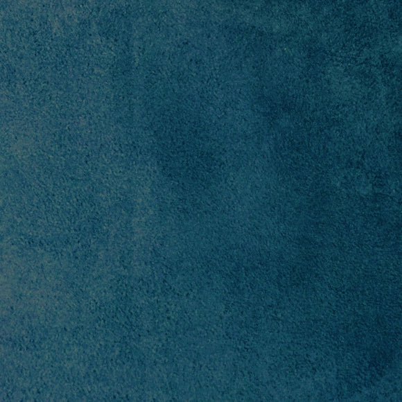 Teal Blue - Suede Cloth