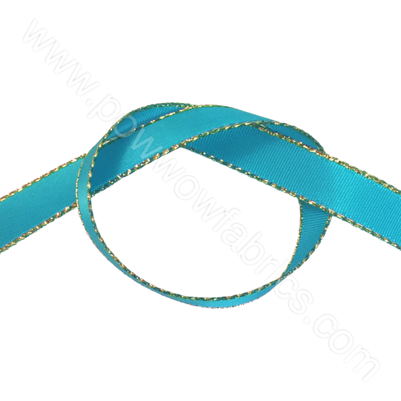 Turquoise/Gold - 3/8